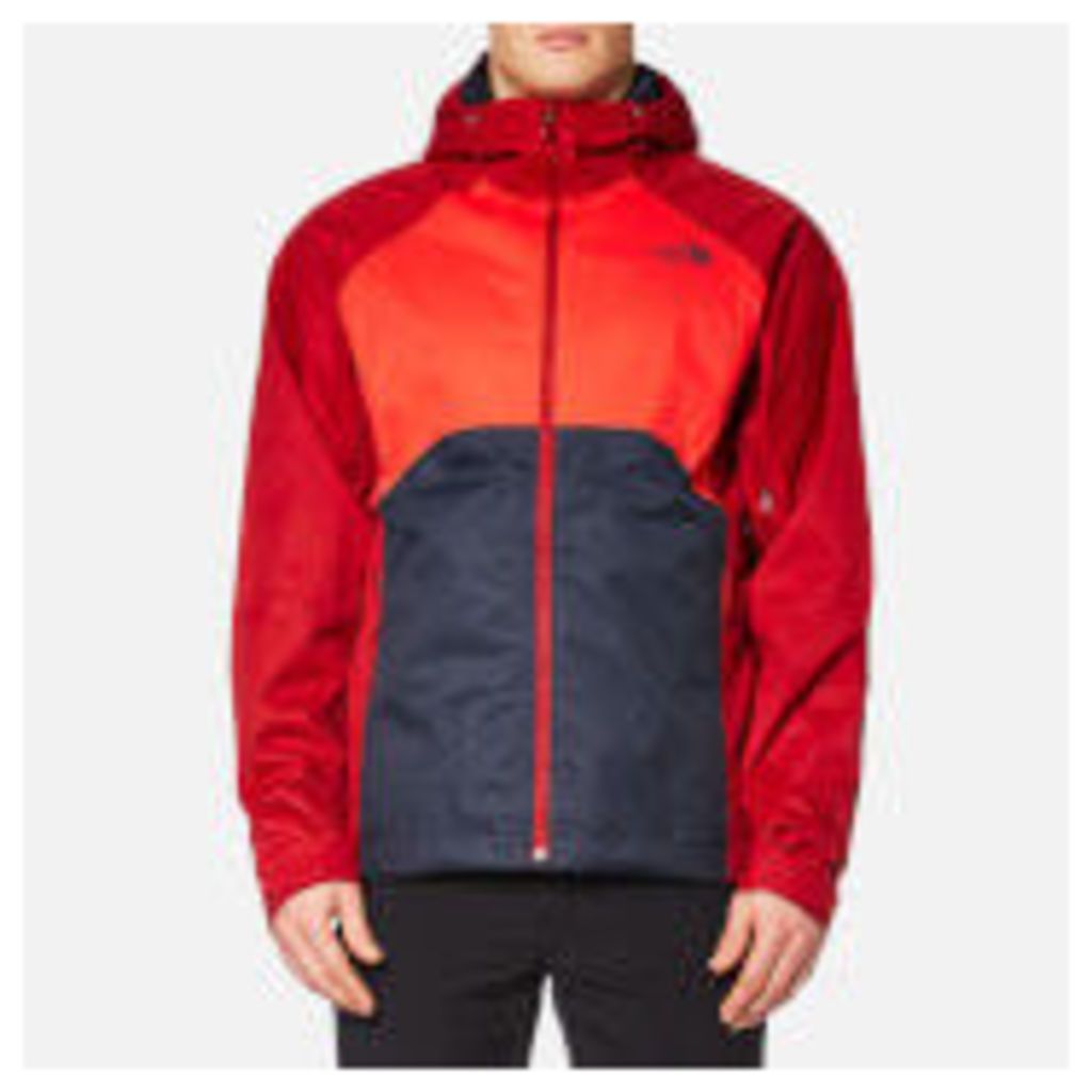 The North Face Men's Sequence Jacket - Urban Navy/High Risk Red/Cardinal Red - XL - Red