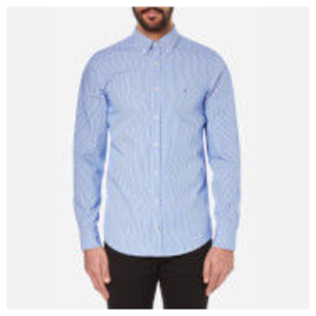 Tommy Hilfiger Men's Lexington Long Sleeve Shirt - Shirt Blue - L