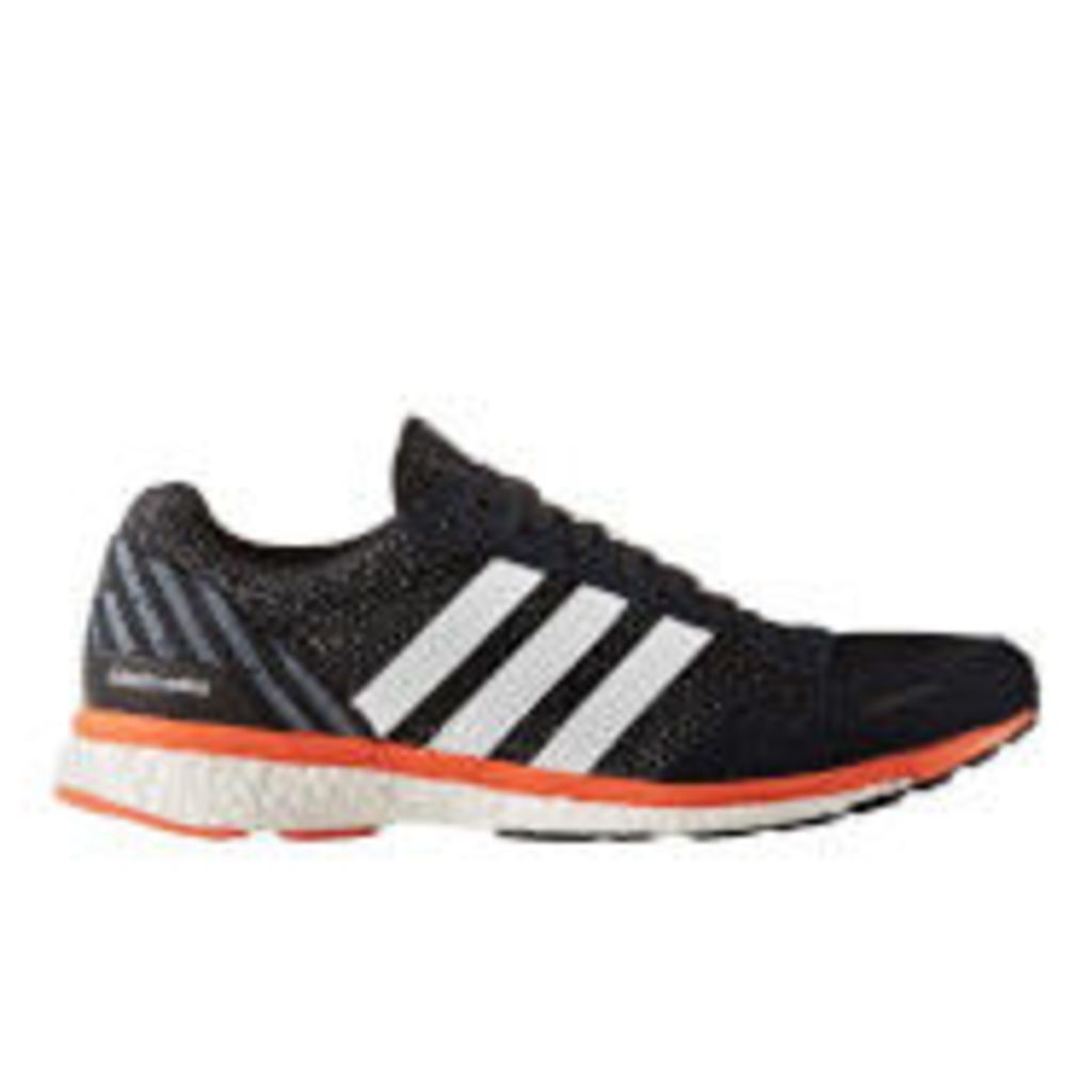 adidas Men's Adios 3 Running Shoes - Core Black