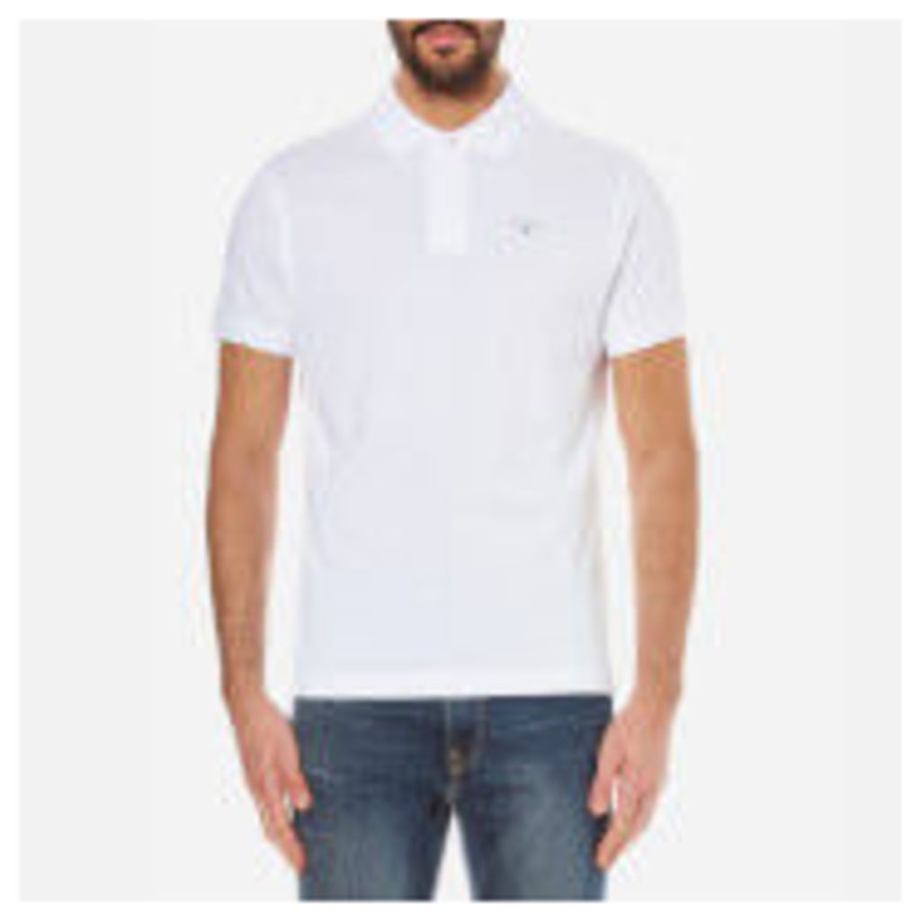 Barbour Men's Sports Polo Shirt - White