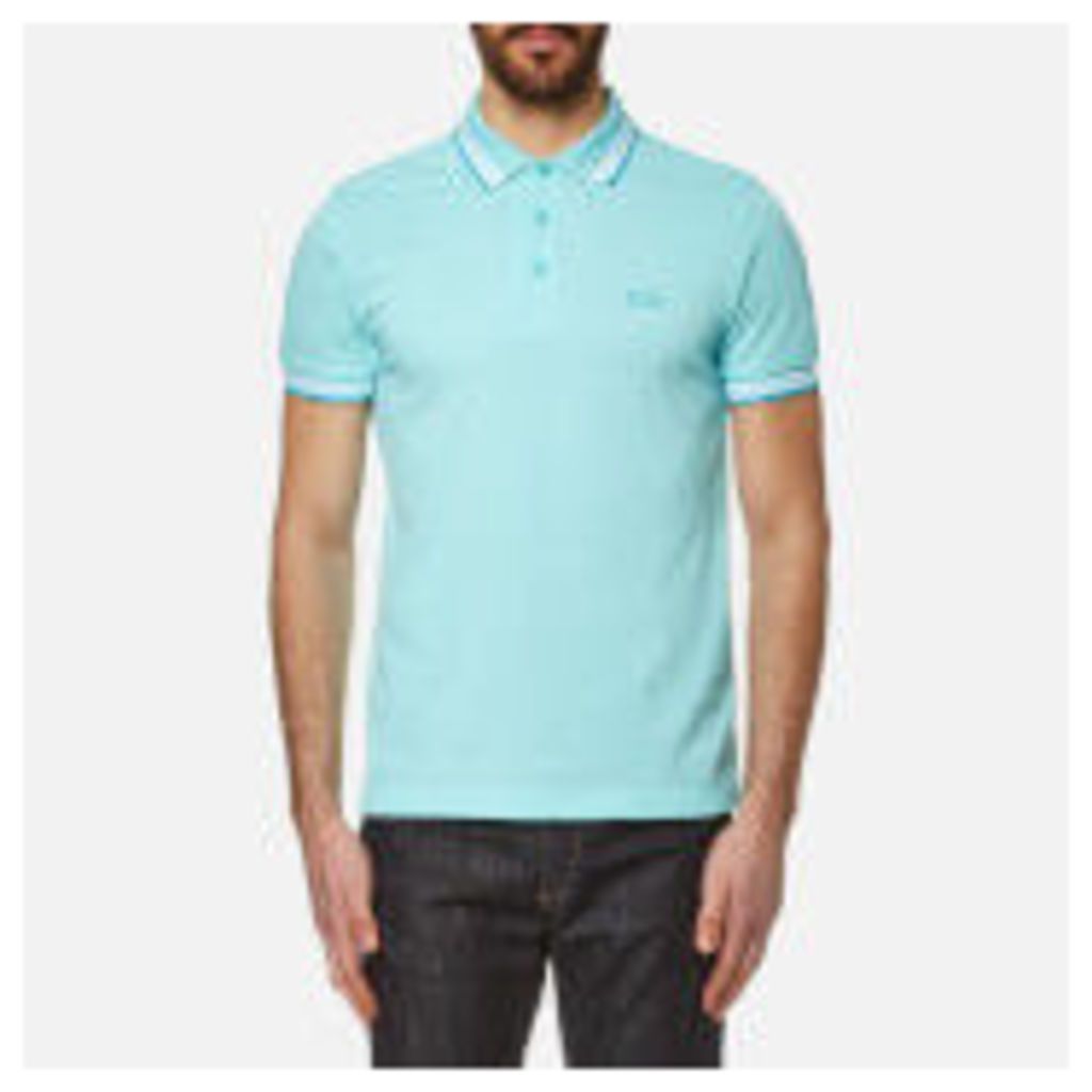 BOSS Green Men's Paddy Polo Shirt - Open Blue