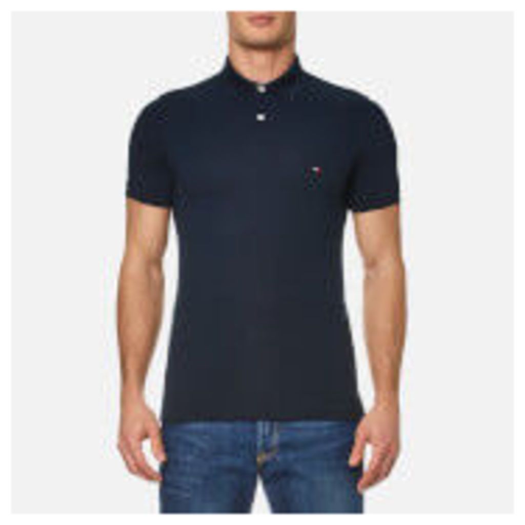 Tommy Hilfiger Men's Contrast Collar Polo Shirt - Midnight
