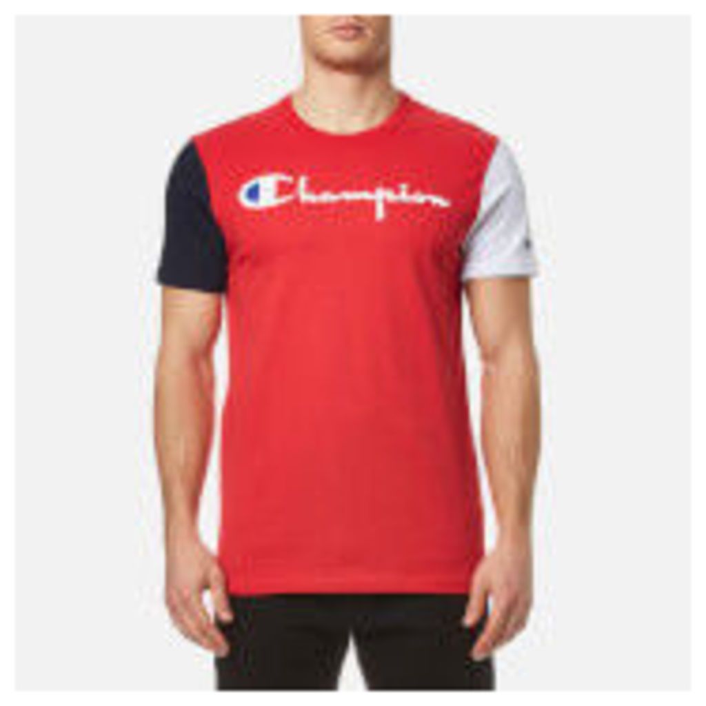 Champion Men's Chest Logo T-Shirt - Red