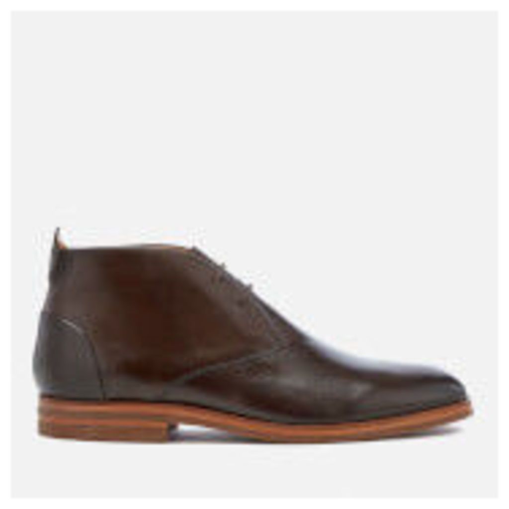 Hudson London Men's Matteo Leather Desert Boots - Brown