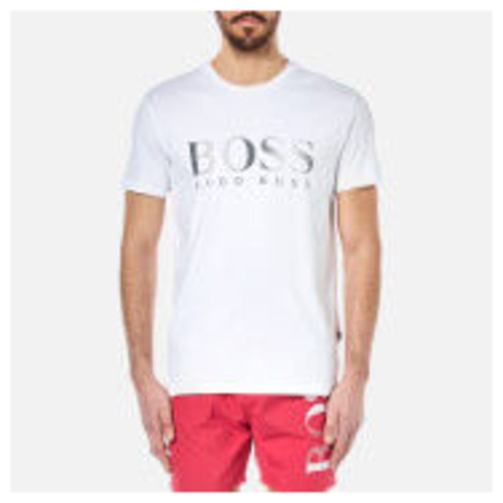BOSS Hugo Boss Men's Large Logo T-Shirt - White - L - White