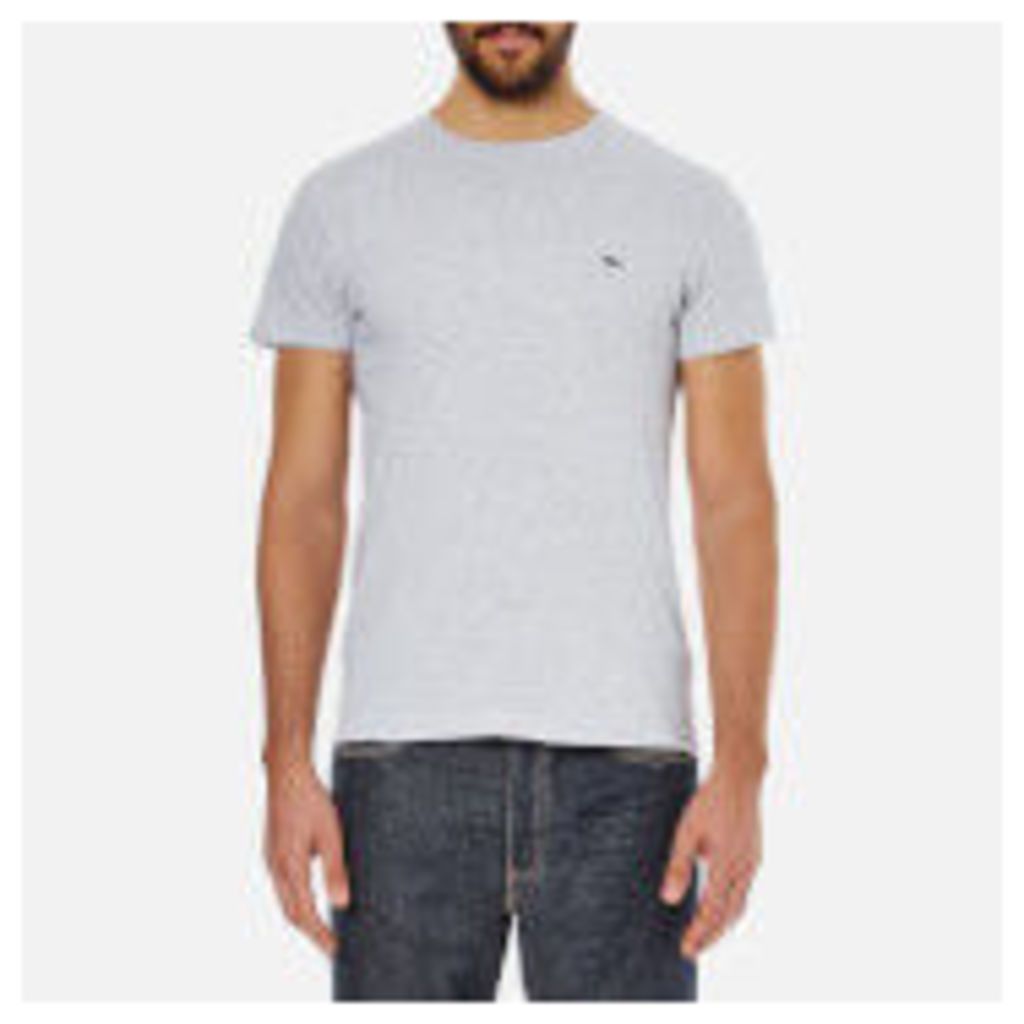 Lacoste Men's Short Sleeve Crew Neck T-Shirt - Silver Chine - L - Grey