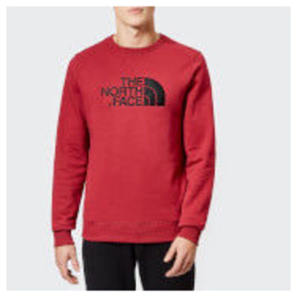 The North Face Men's Drew Peak Crew Neck Sweatshirt - Rumba Red - XL - Red