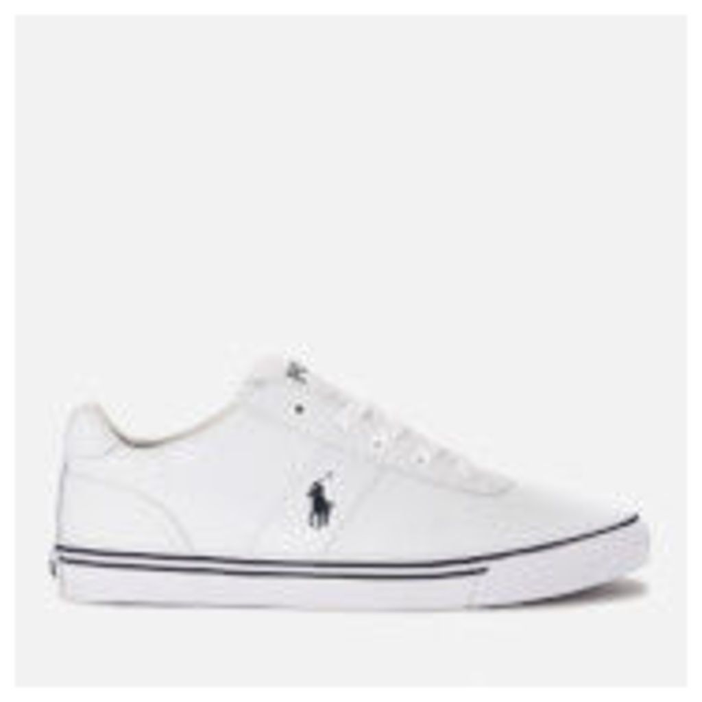 Polo Ralph Lauren Men's Hanford Leather Trainers - White