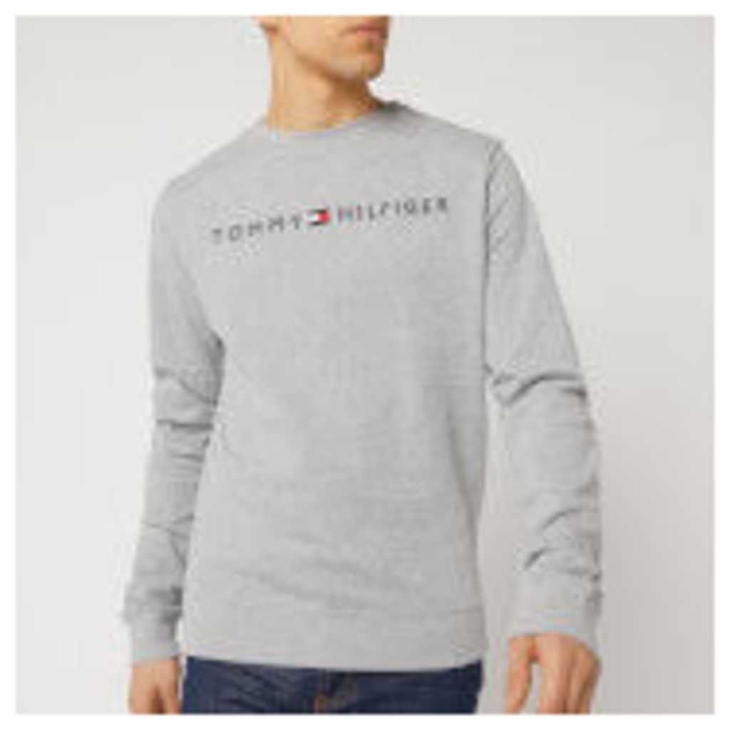 Tommy Hilfiger Men's Logo Sweatshirt - Grey Heather - XL