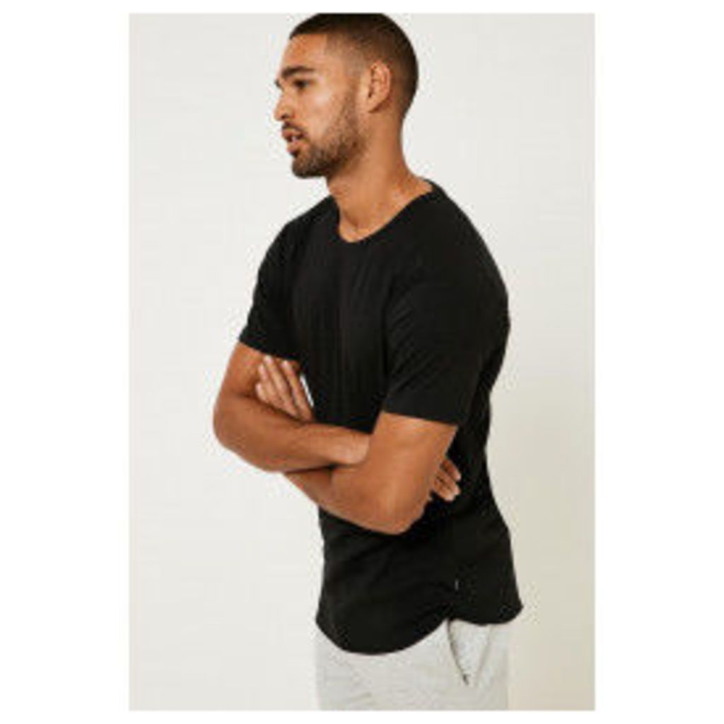 Only & Sons Short Sleeve Fitted T-shirt - Black