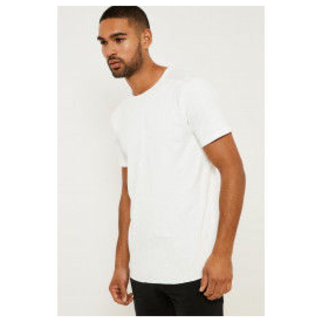 Only & Sons Short Sleeve Fitted T-shirt - White