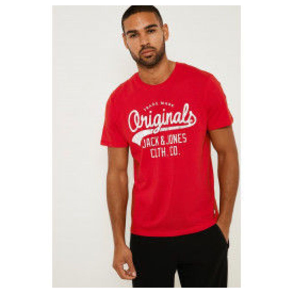 Jack & Jones Originals Retro T-shirt - Red