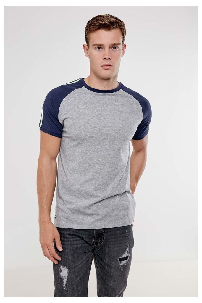 Threadbare Longley T-Shirt - Grey