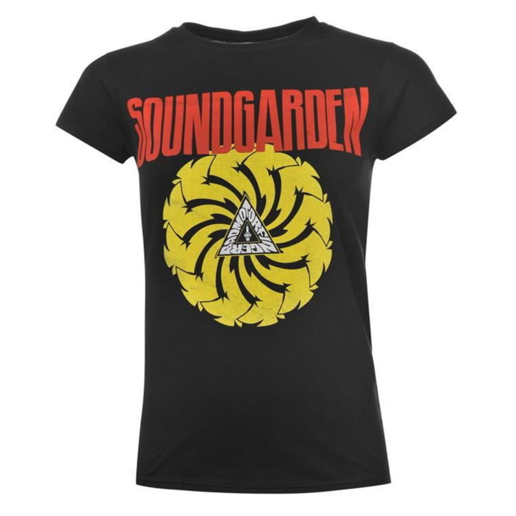 Official Soundgarden T Shirt Ladies