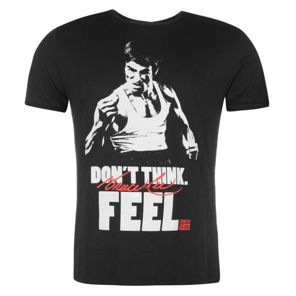 Official Bruce Lee T Shirt Mens