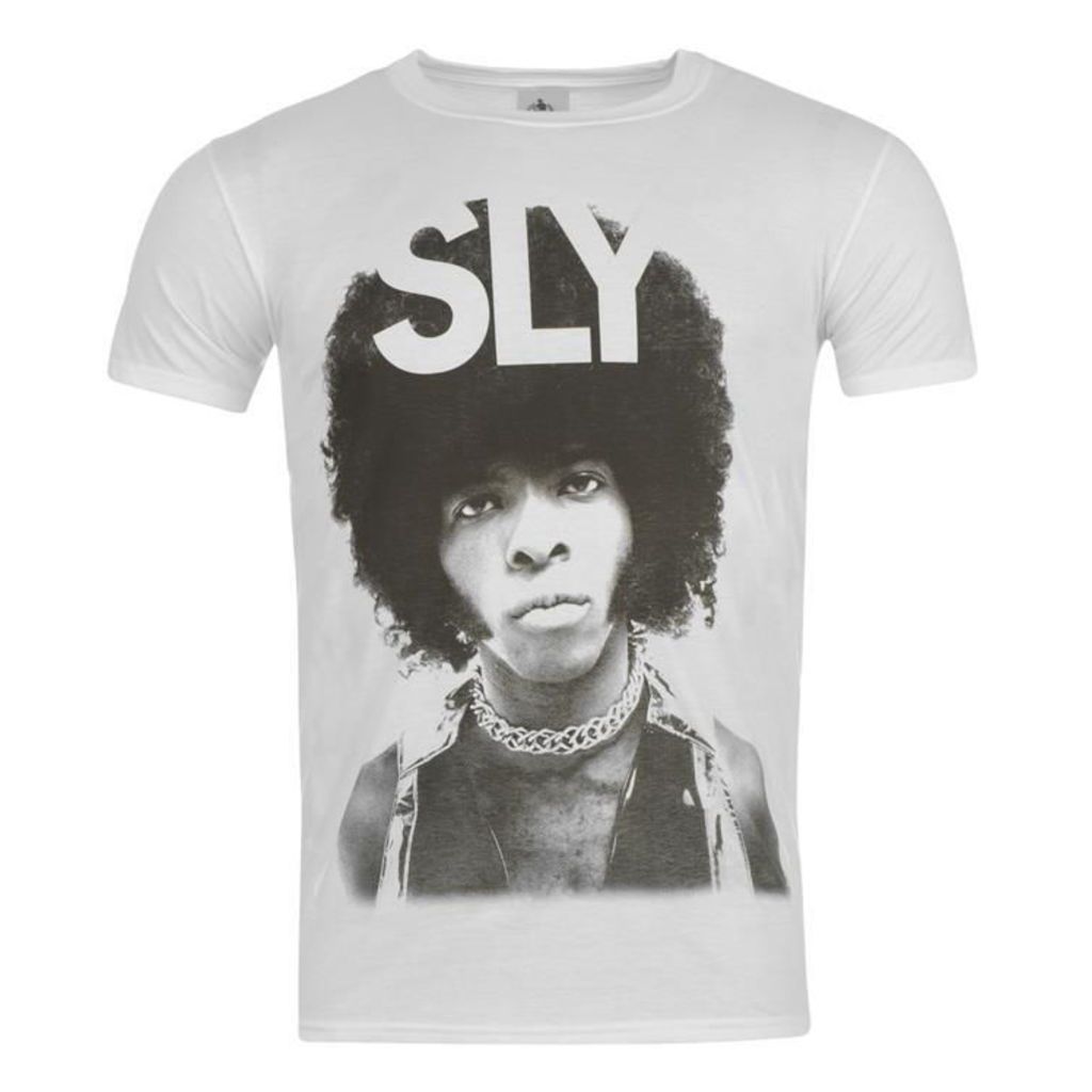 Official Sly and the Family Stone T Shirt Mens