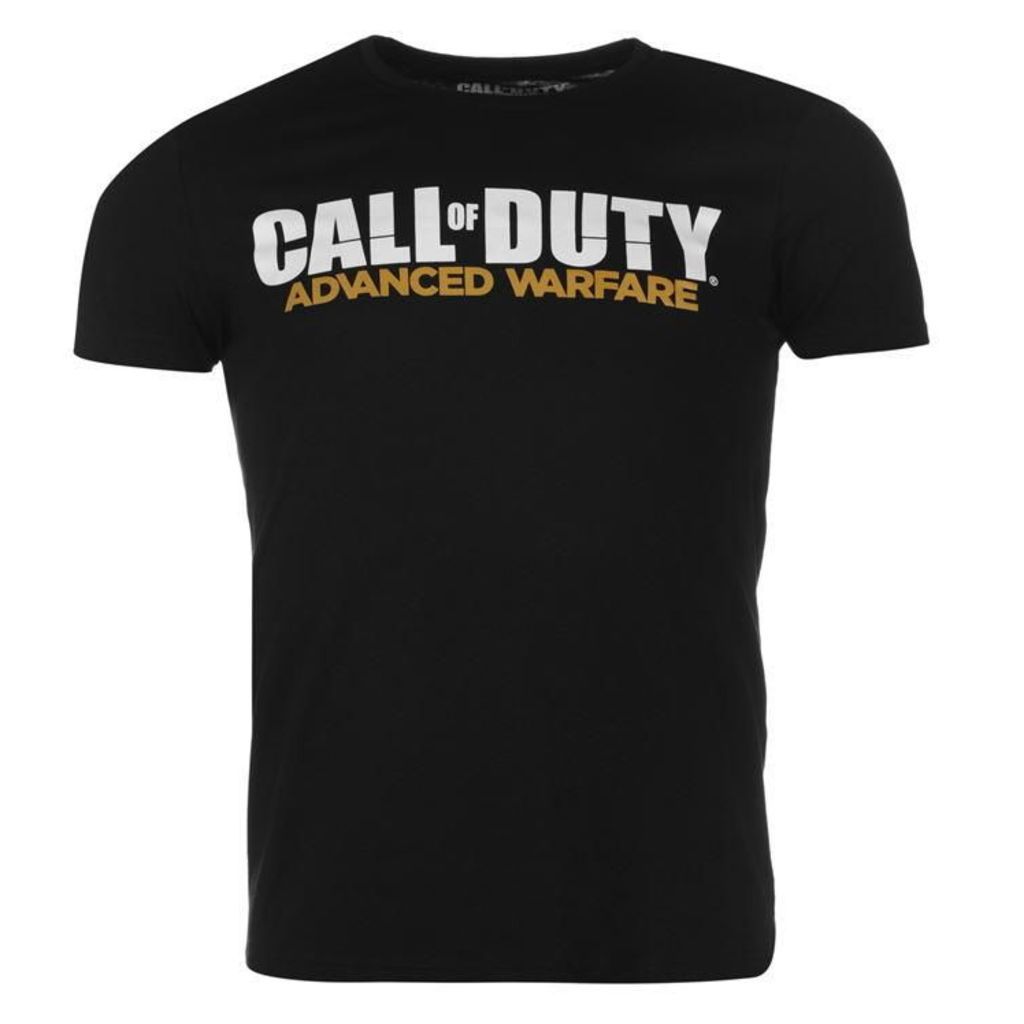 Official Call Of Duty Advanced Warfare T Shirt Mens