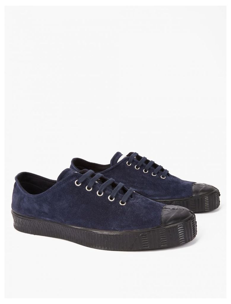 X Spalwart Navy Suede Special Low V Sneak