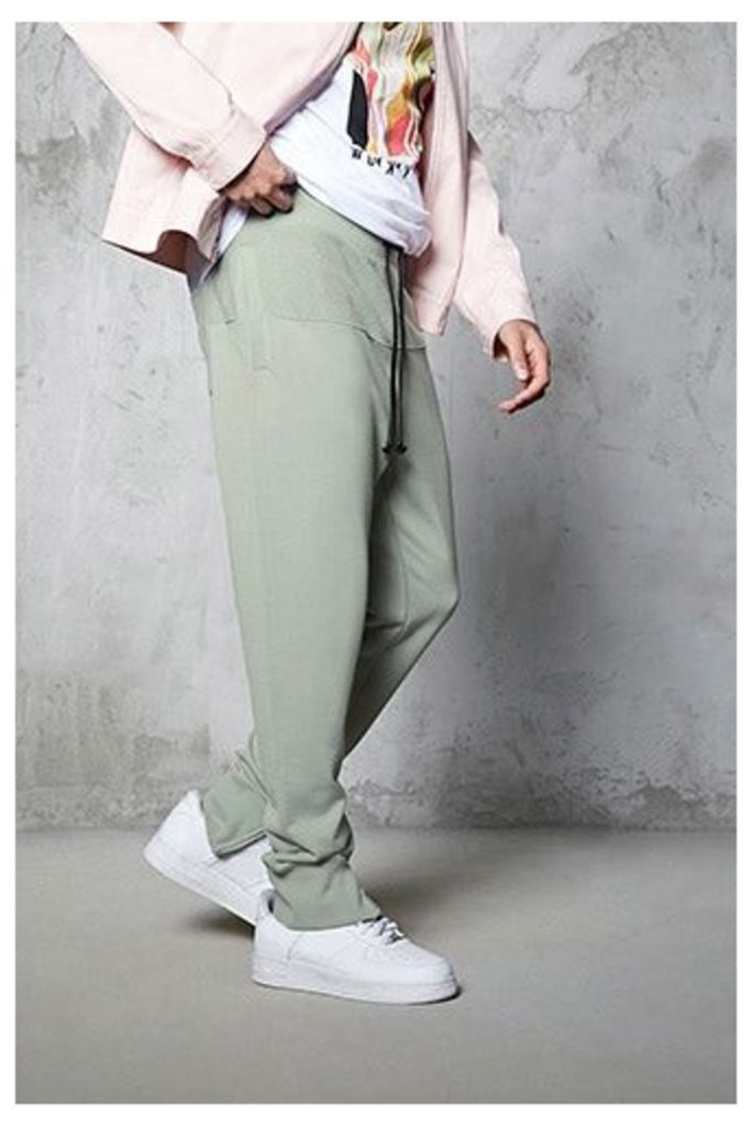 French Terry Zipped Joggers