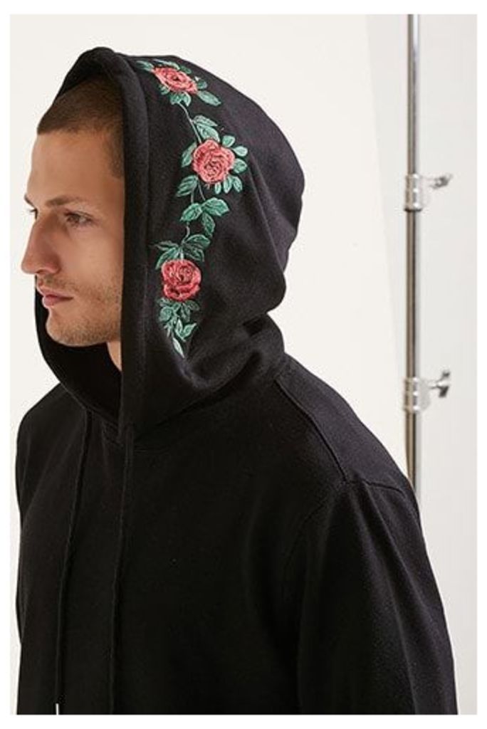 Embroidered French Terry Hoodie