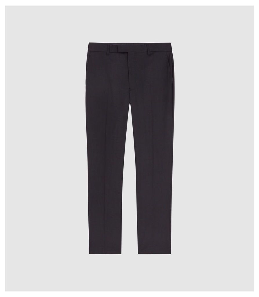 Reiss Faculty - Slim Fit Tailored Trousers in Navy, Mens, Size 38
