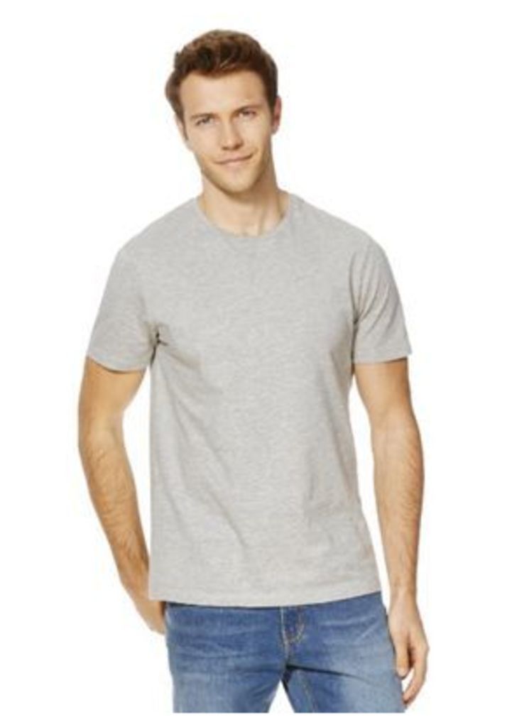 F&F Marl Crew Neck T-Shirt, Men's, Size: Large