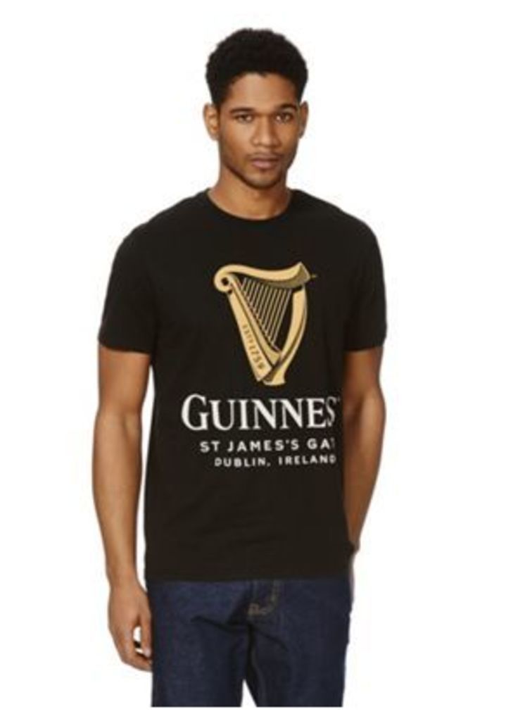Guinness Logo T-Shirt, Men's, Size: Medium