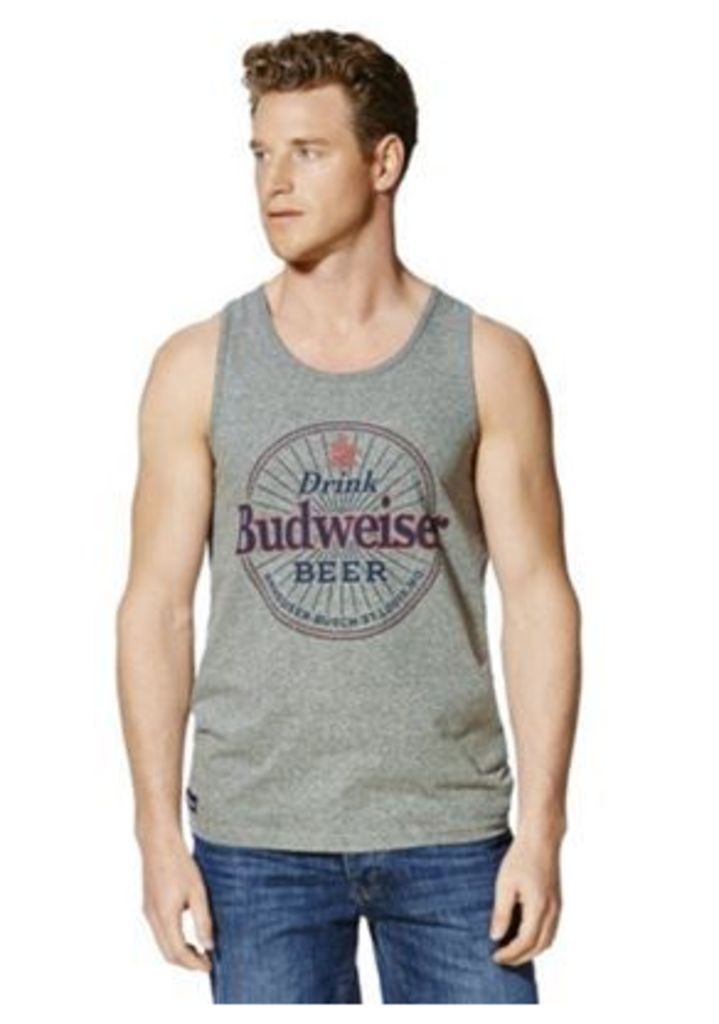 Budweiser Logo Vest, Men's, Size: XL, Character