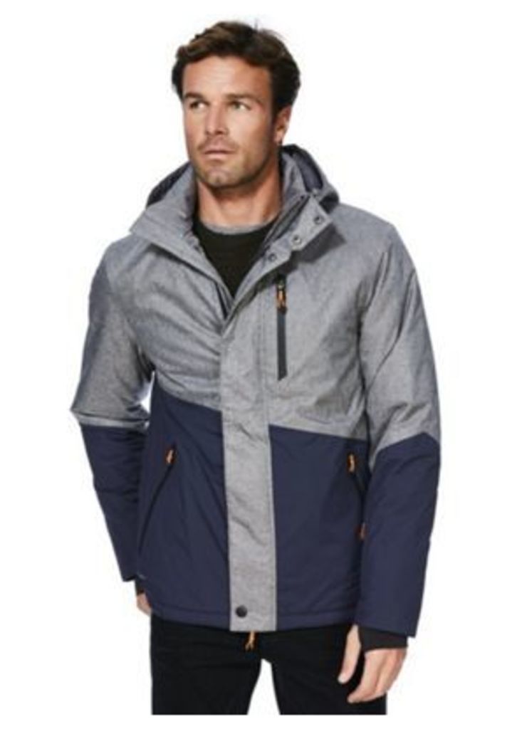 F&F Active Panelled Waterproof Ski Jacket, Men's, Size: 3XL