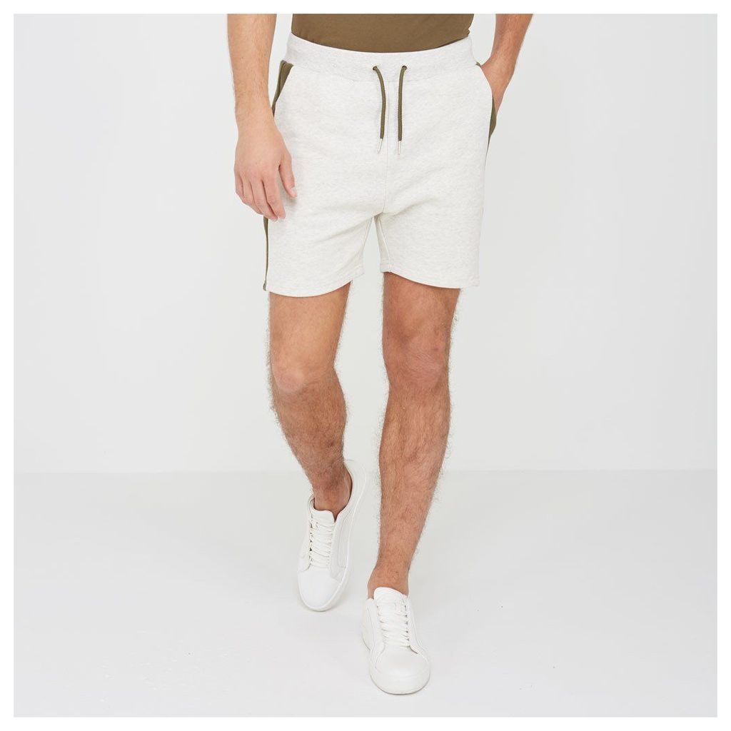MDV Contrast Shorts - Khaki/Oatmeal