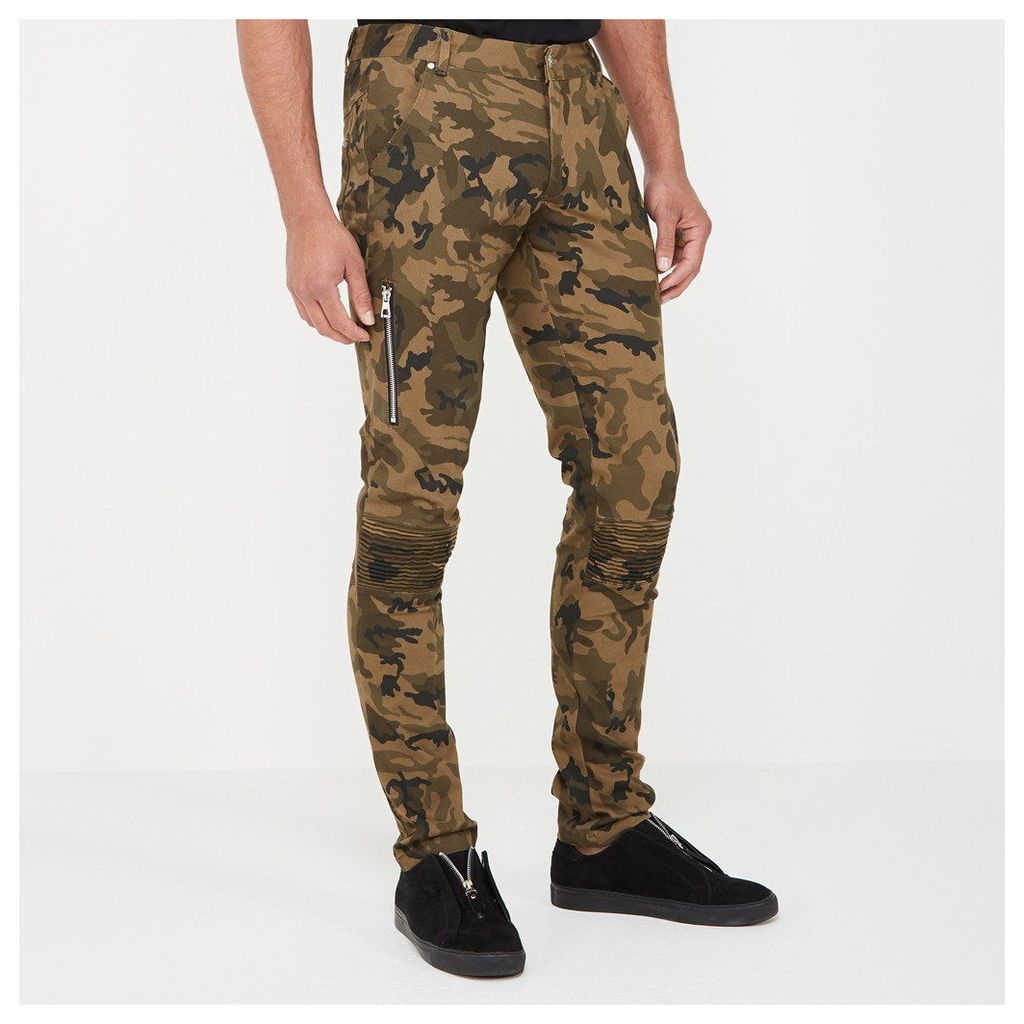 Camouflage Trousers - Khaki Camo