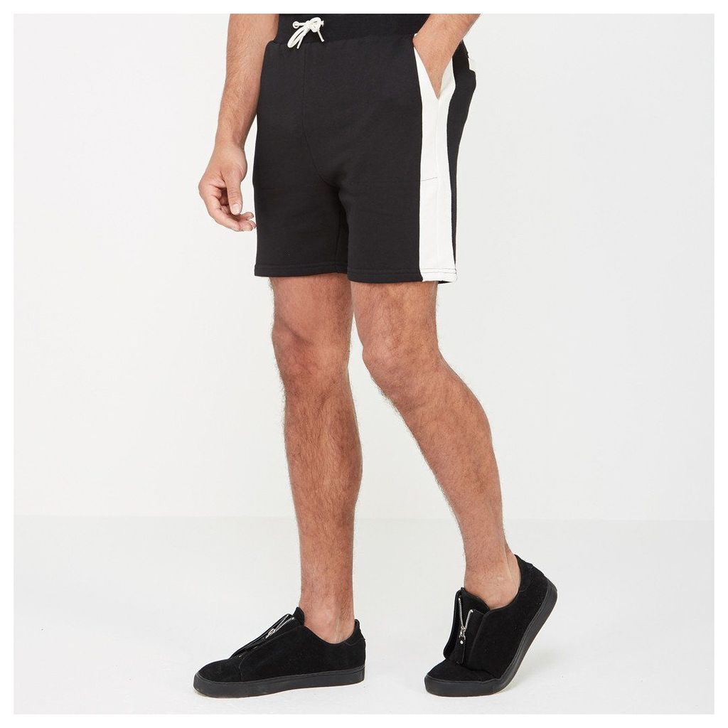 MDV Contrast Shorts - Black/Beige