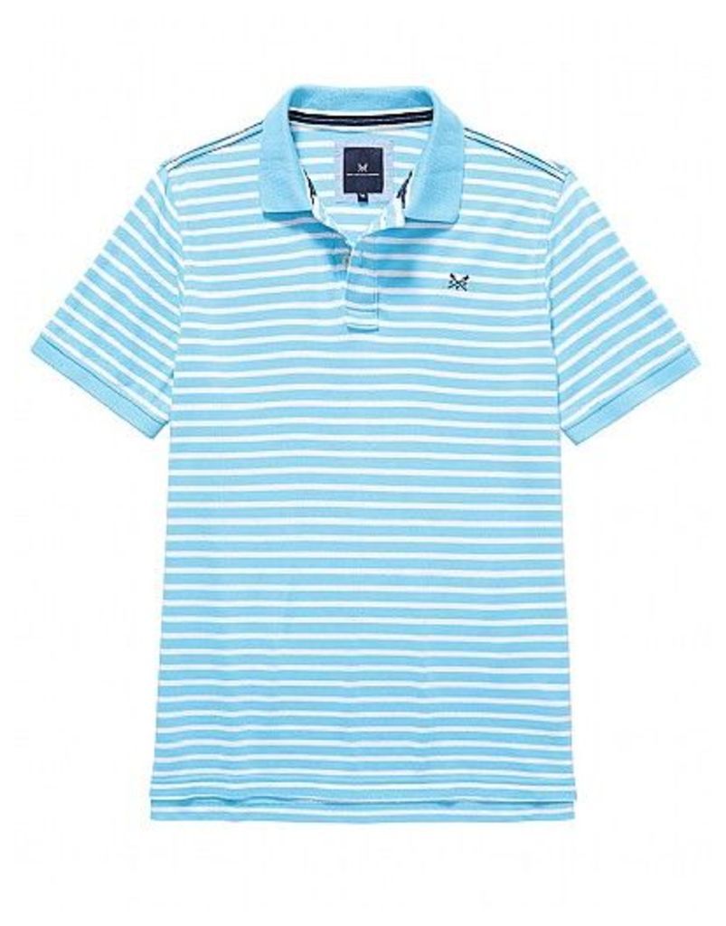 Stripe Pique Polo