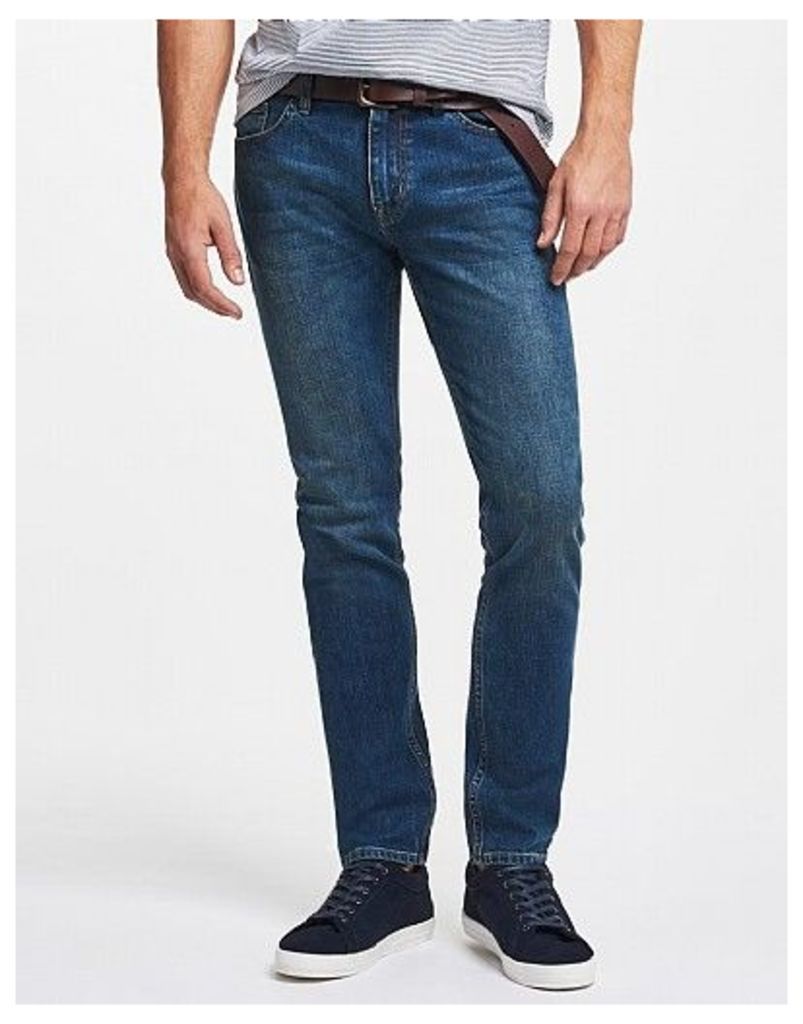 Spencer Slim Leg Jean In Antique Blue