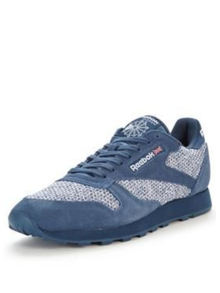 Reebok Classic Leather Knit Trainers