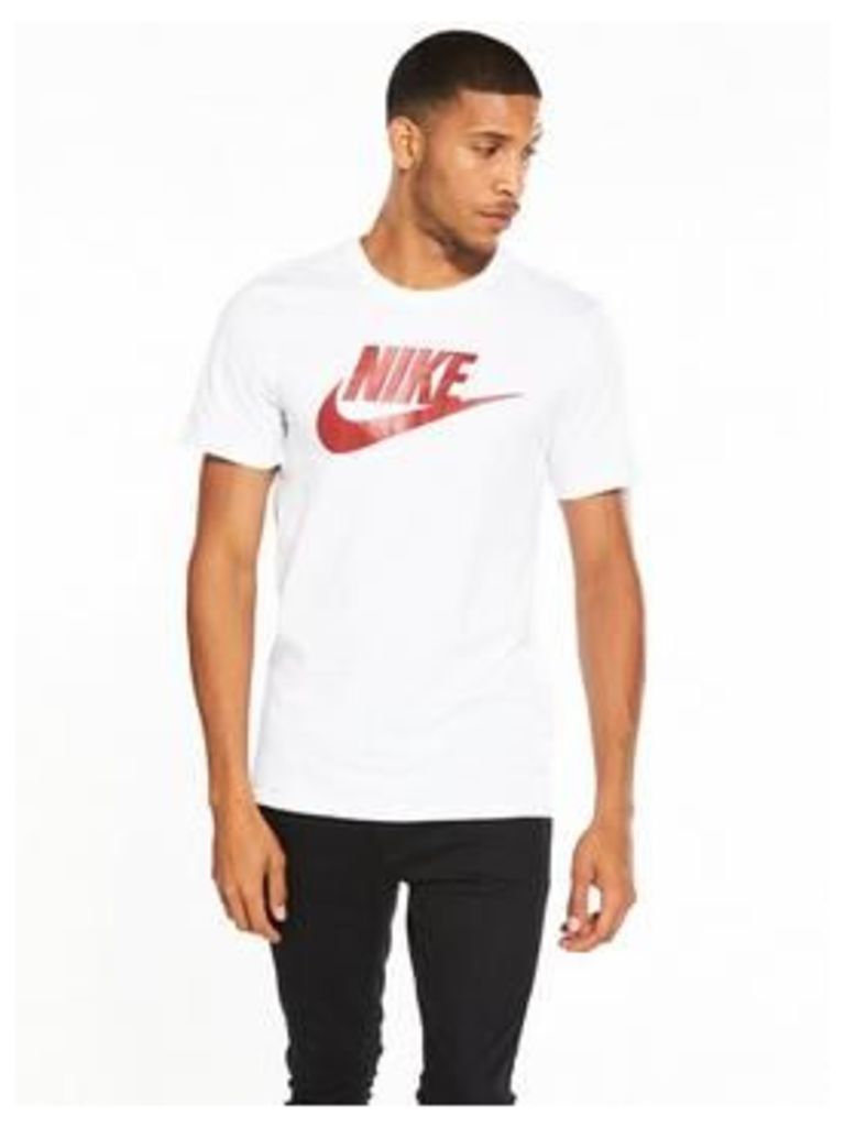 Nike Sportswear Icon Futura T-Shirt - White