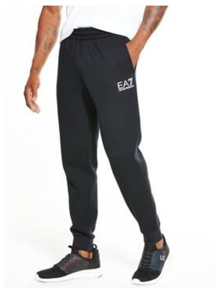 Emporio Armani EA7 EA7 Core ID Sweat Pants, Black, Size Xl, Men