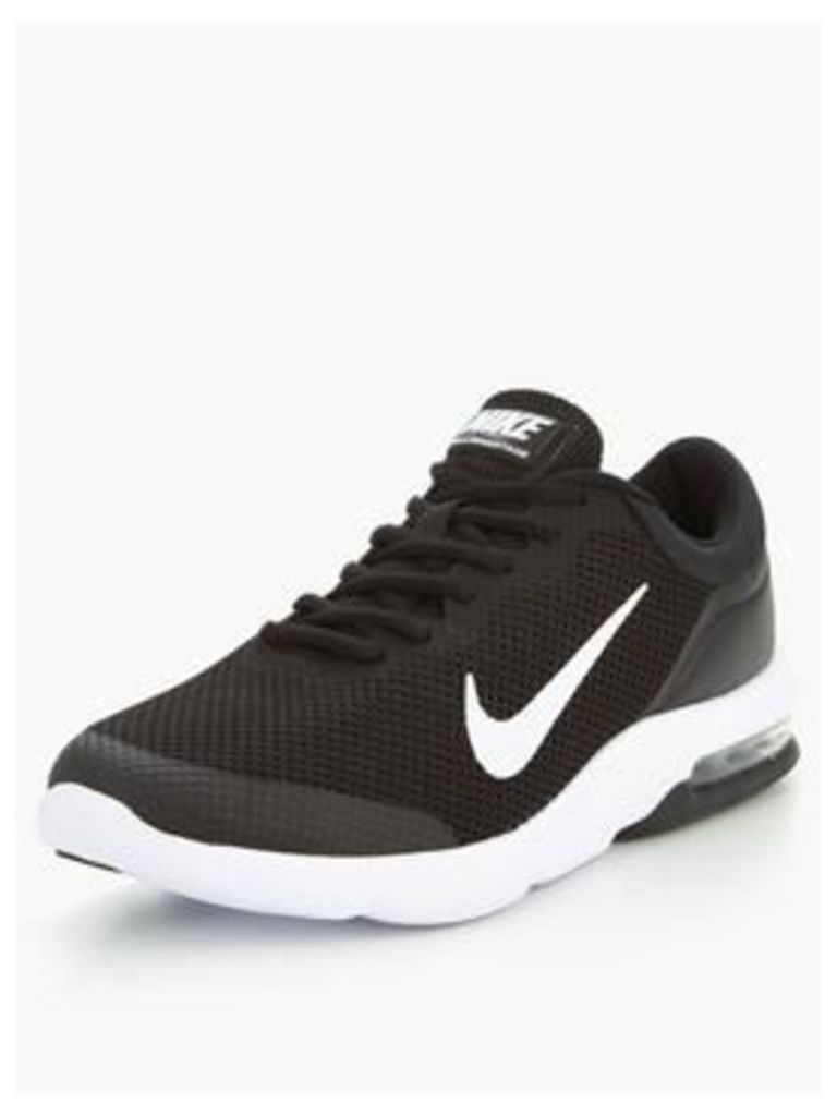 Nike Air Max Advantage - Black , Black/White, Size 10, Men