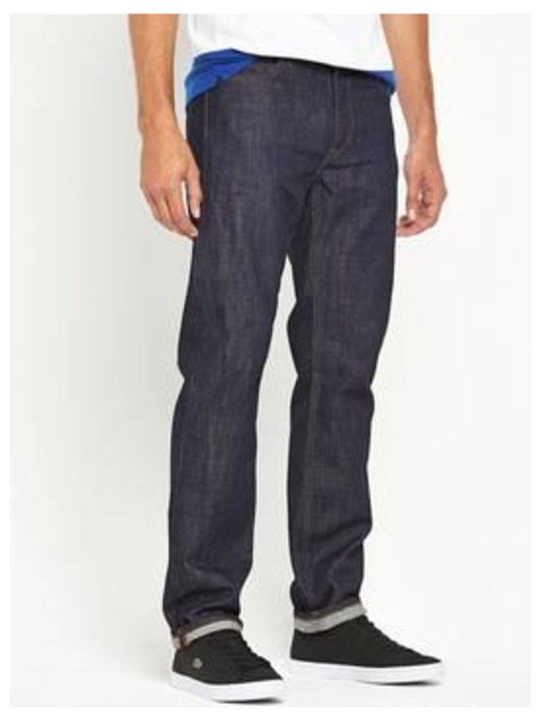 Lacoste Sportswear Mens Straight Leg Jeans, Rinse Wash, Size 34, Men