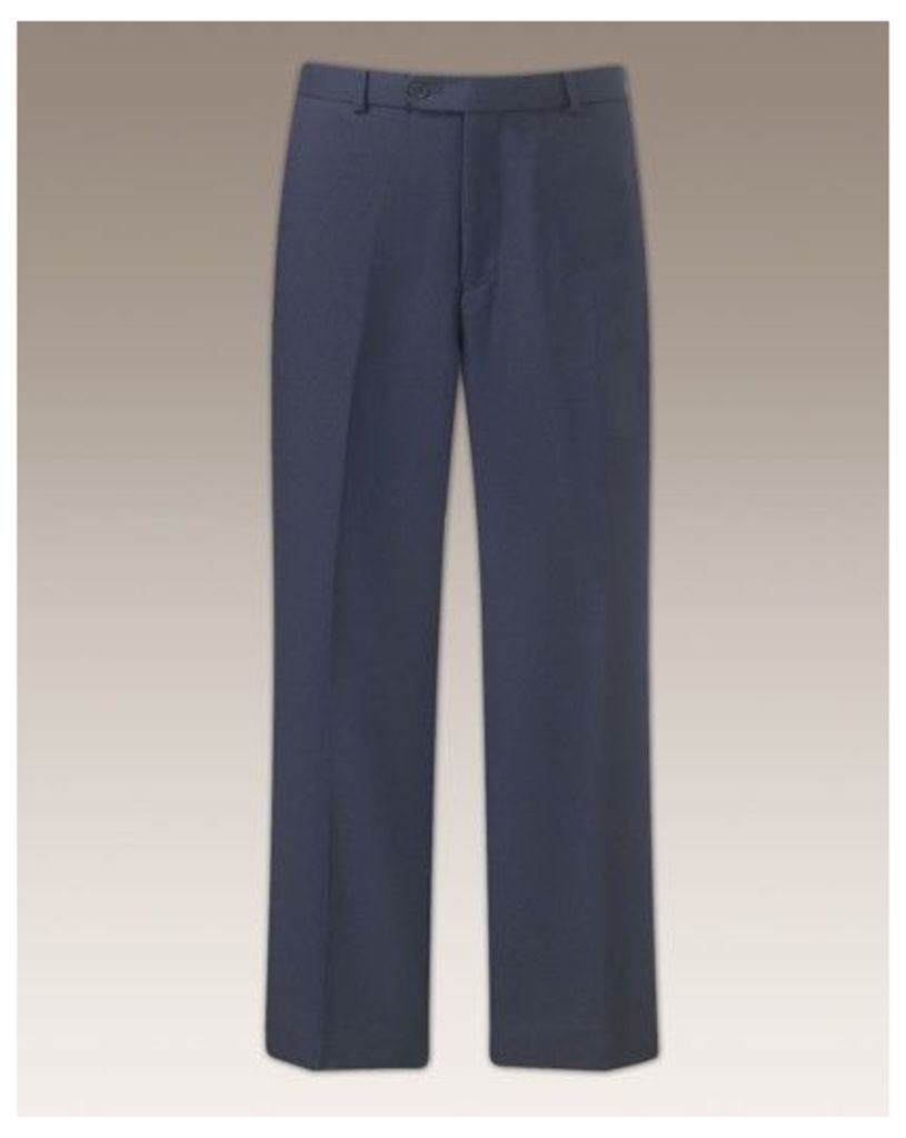 Plain Front Trousers 25in