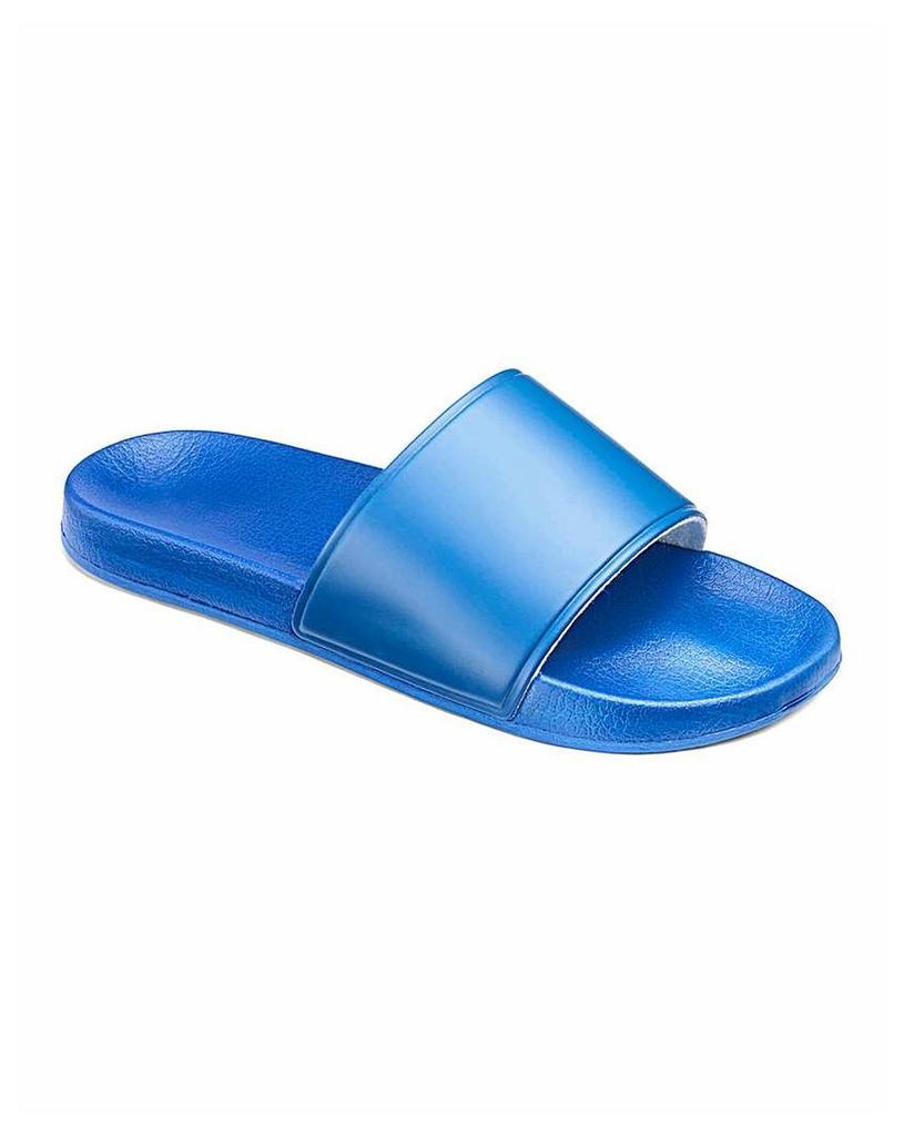 Blue Pool Slide Wide Fit