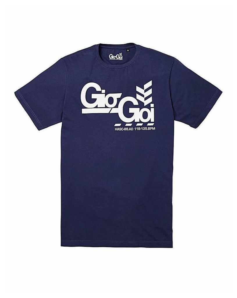 Gio Goi Stance Navy T-Shirt Long
