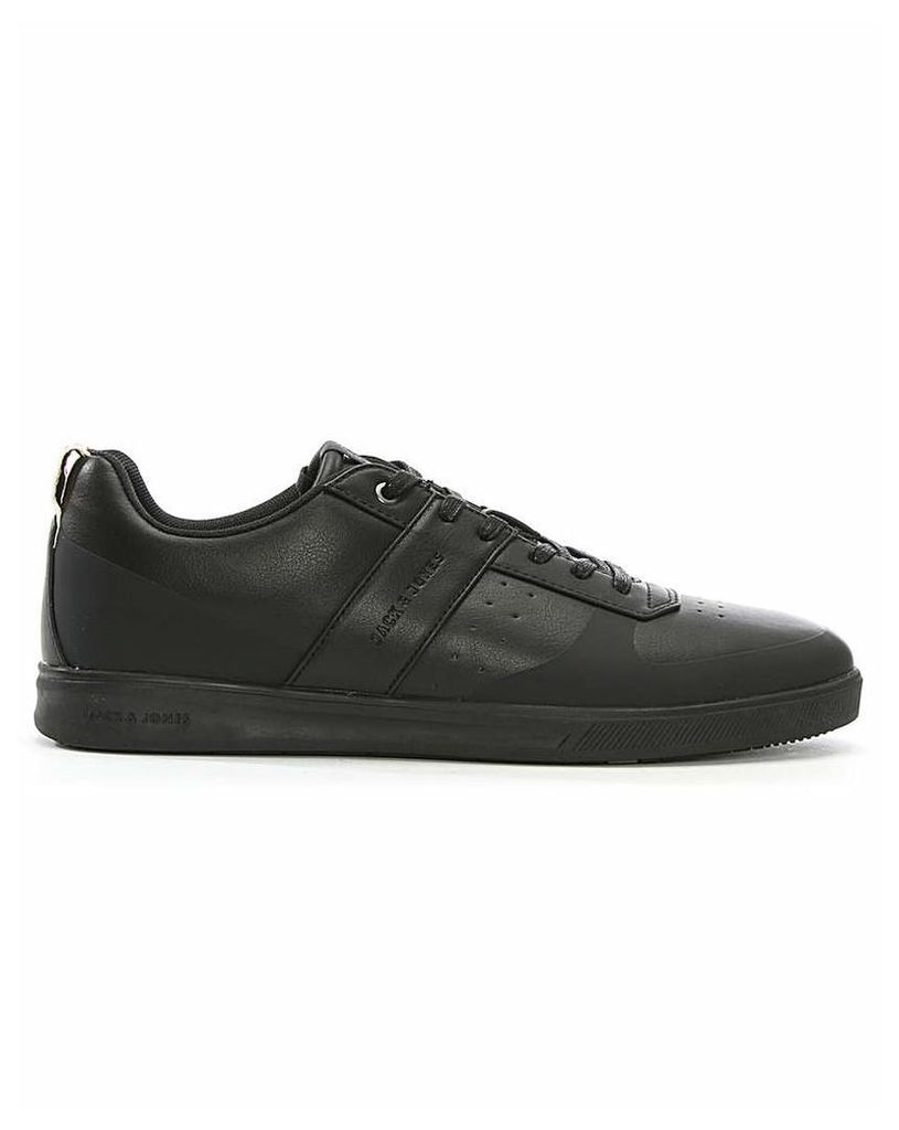Jack & Jones Leather Lace Up Trainers