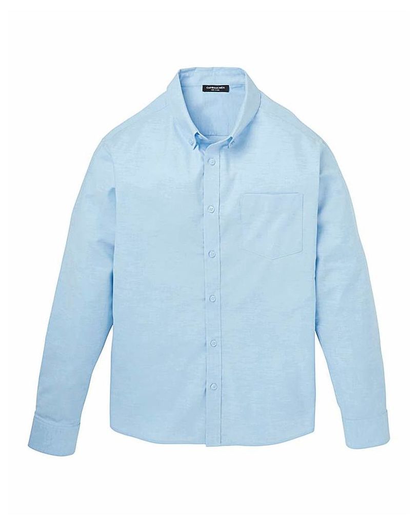 Capsule Blue L/S Oxford Shirt Long