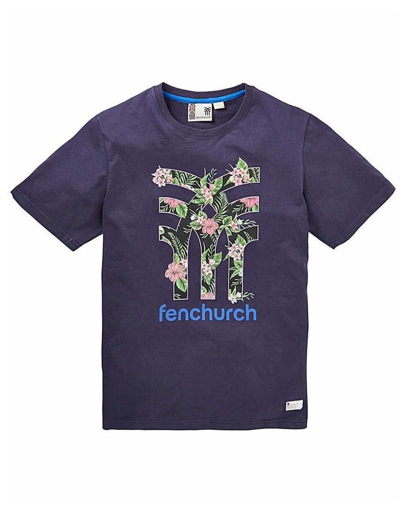 Fenchurch Icon Floral T-Shirt Long
