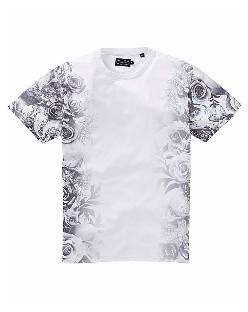 Label J Side Floral T-Shirt Regular