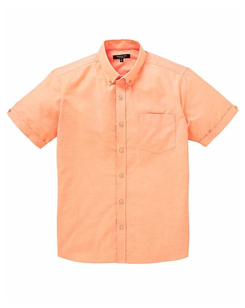 Capsule Peach S/S Oxford Shirt R