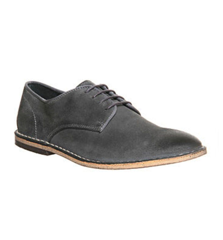 Ask the Missus Bemuse Lace Up GREY SUEDE