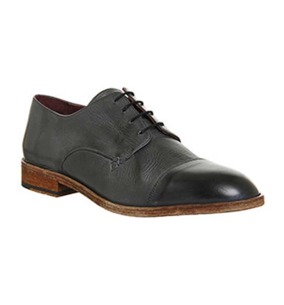 Poste Diogo Toecap WASHED GREY LEATHER