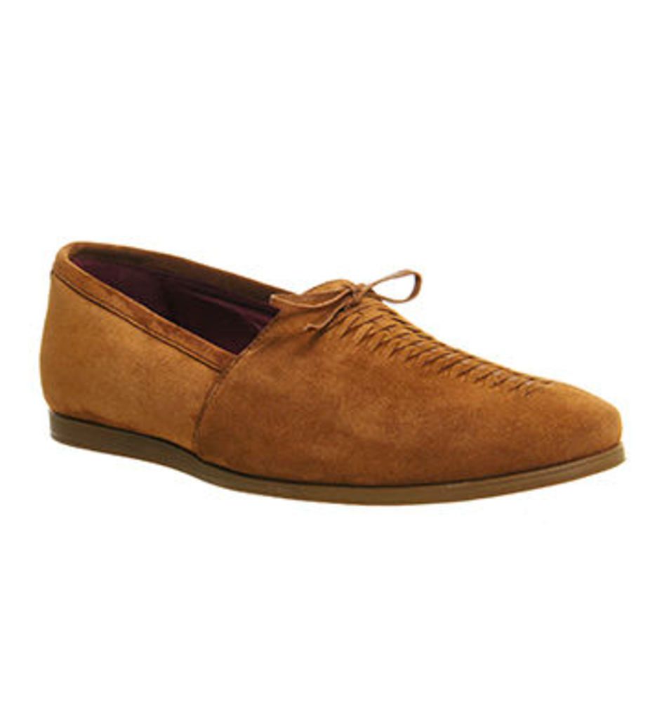 Poste Diangelo Lace Loafer RUST SUEDE